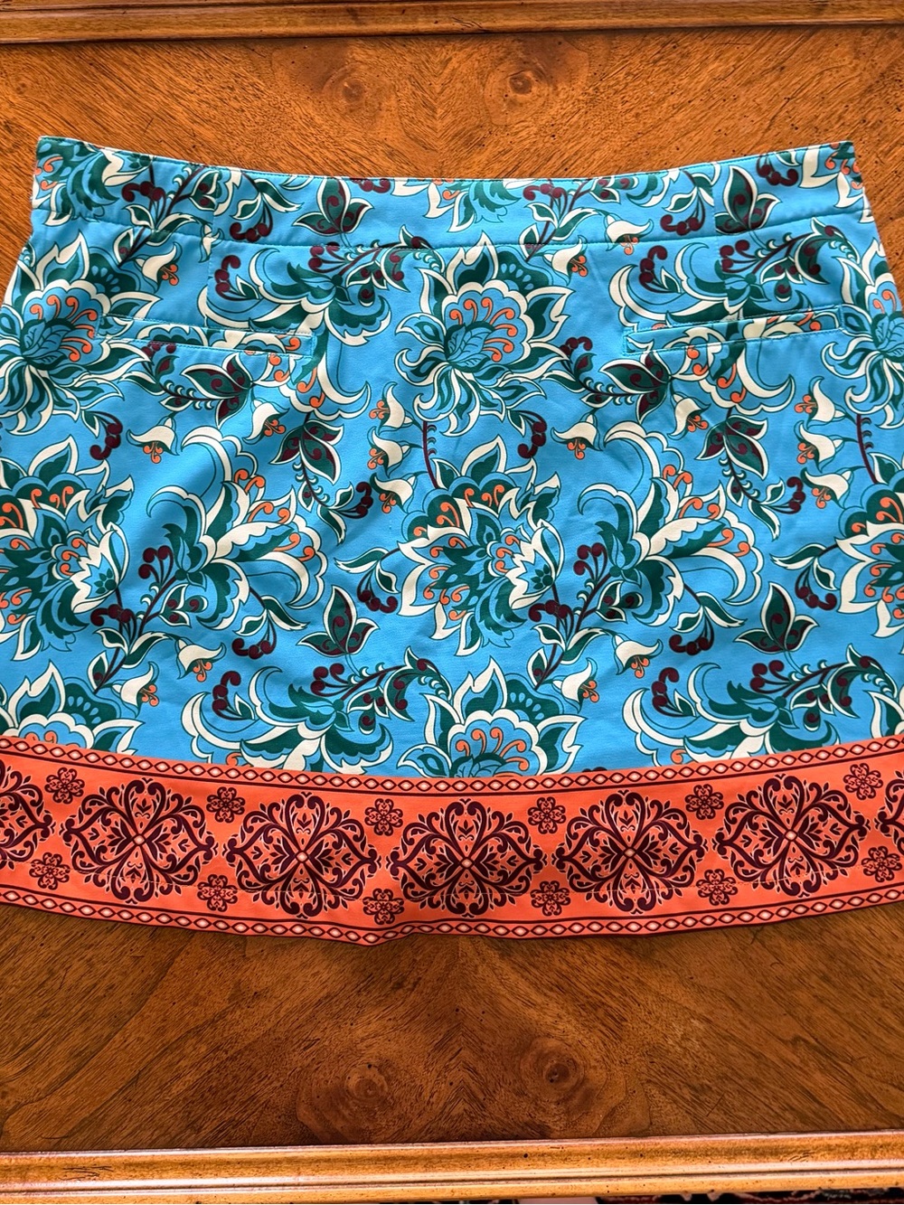 Lady Hagen Tapestry Print Golf Skort-Size 16